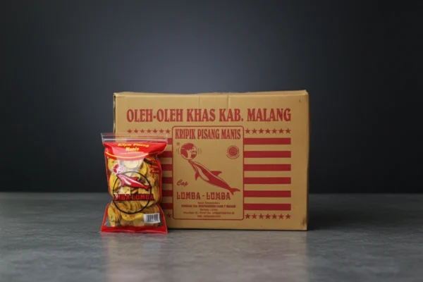 Keripik Pisang Agung Manis 280g (Lumba-Lumba)