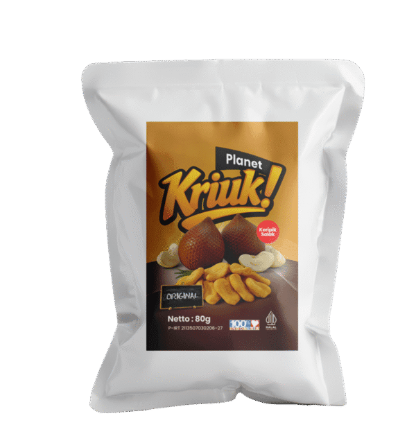 Keripik Salak Planet Kriuk renyah dan gurih
