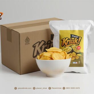 Kemasan grosir Keripik Nangka Planet Kriuk