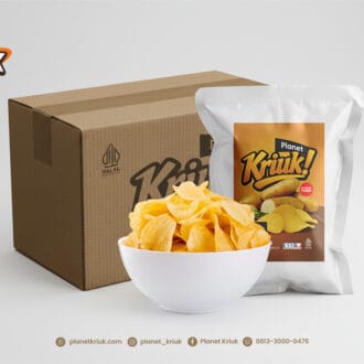 Kemasan Grosir Keripik Kentang Planet Kriuk